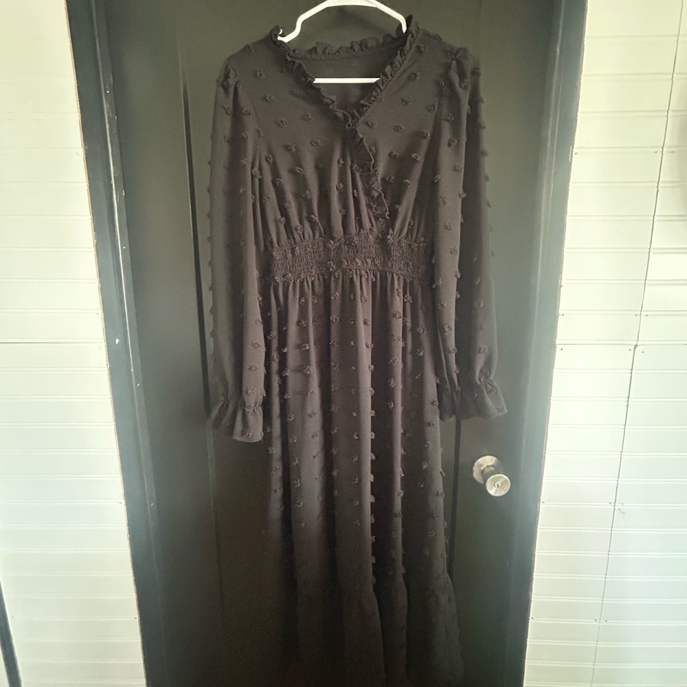 Elegant Black Maxi Dress